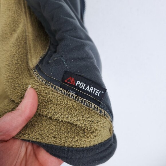 REI Vest Mens XL Green Brown Polartec Full Zip Fleece Lightweight Outdoor Casual - Picture 11 of 13